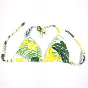 Cia Maritima Slide Triangle Bikini top yellow